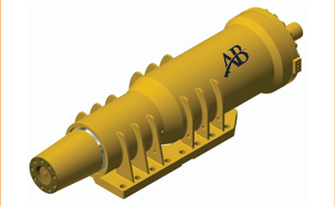 Dumpers hydraulic cylinder
