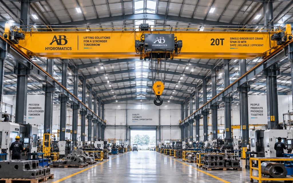 Single Girder EOT Cranes